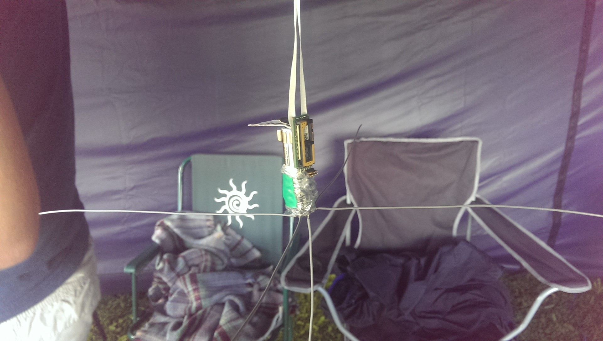 The pico tracker before launch