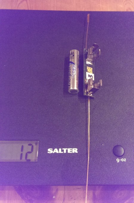 The pico tracker before launch